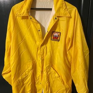 YELLOW RAIN COAT w/ PATCH